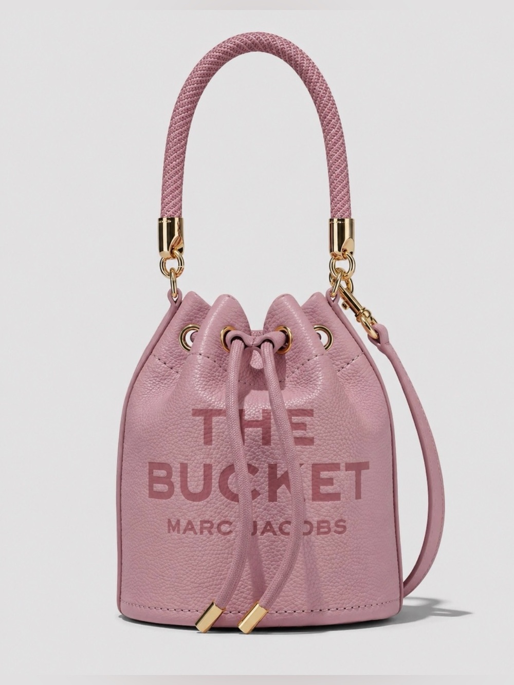 MARC JACOBS TOTE BAG PINK LEATHER NWT